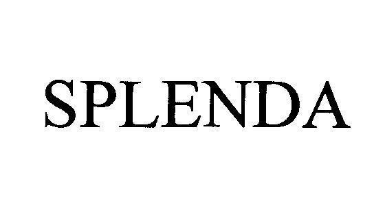Mẫu nhãn hiệu SPLENDA