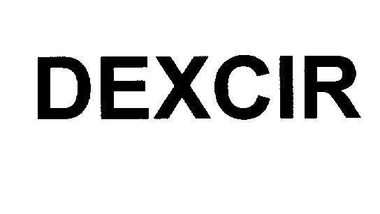 Mẫu nhãn hiệu DEXCIR