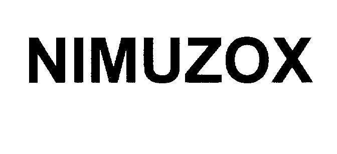 Mẫu nhãn hiệu NIMUZOX