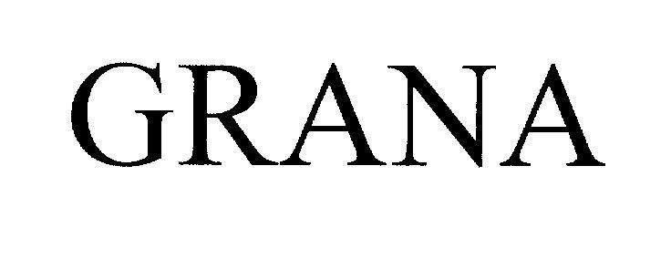 Mẫu nhãn hiệu GRANA