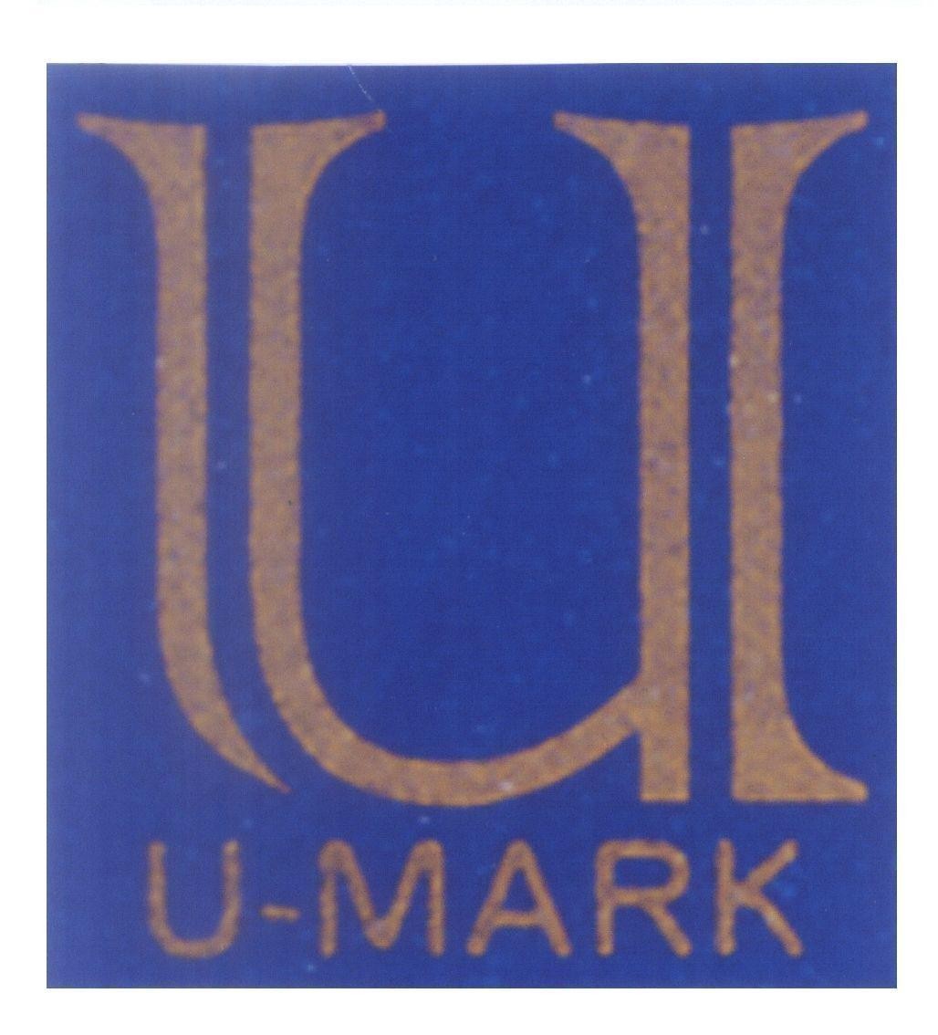 Mẫu nhãn hiệu U U-MARK