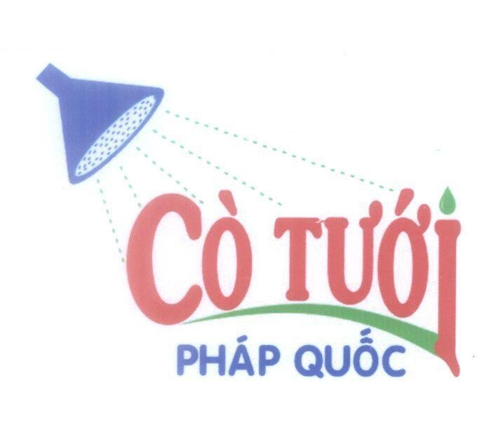 Mẫu nhãn hiệu Cò Tưới Pháp Quốc