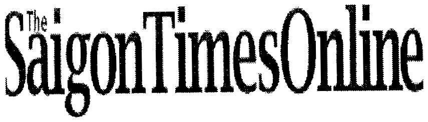Mẫu nhãn hiệu The SaigonTimesOnline