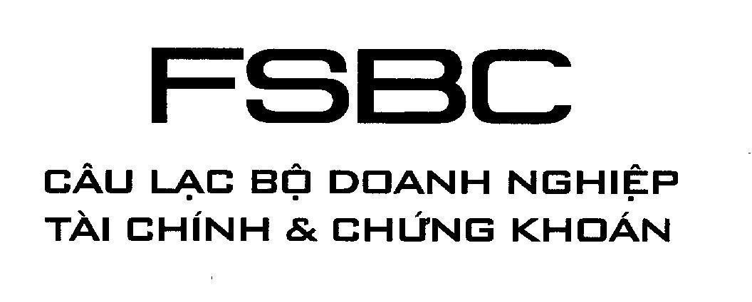 Mẫu nhãn hiệu FSBC câu lạc bộ doanh nghiệp tài chính & chứng khoán