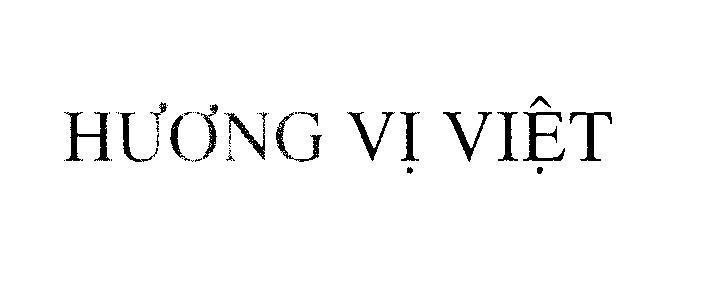 Mẫu nhãn hiệu Hương Vị Việt