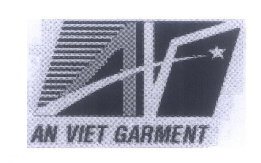 Mẫu nhãn hiệu A V AN VIET GARMENT