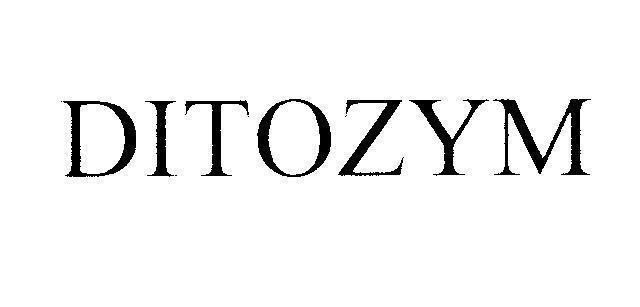Mẫu nhãn hiệu DITOZYM