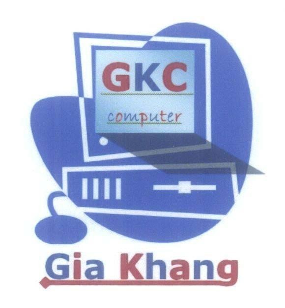 Mẫu nhãn hiệu GKC computer Gia Khang