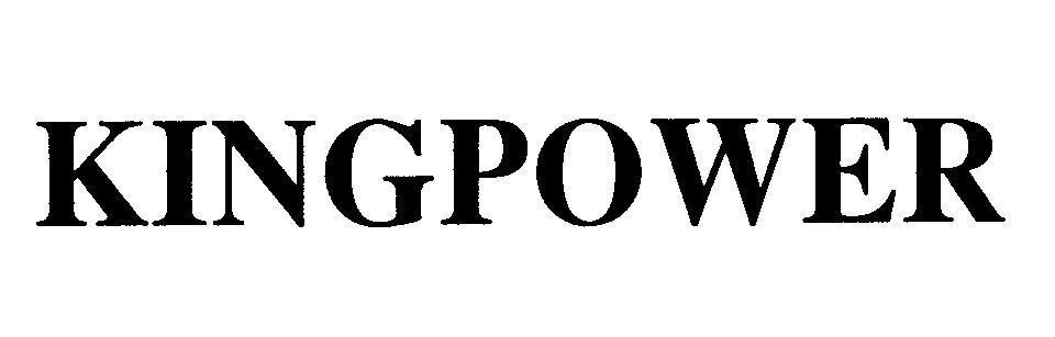 Mẫu nhãn hiệu KINGPOWER
