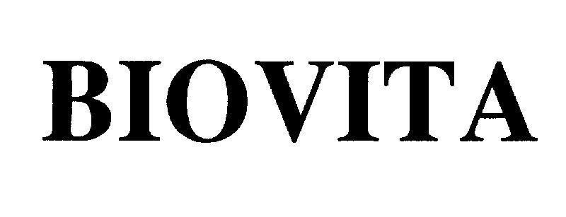 Mẫu nhãn hiệu BIOVITA