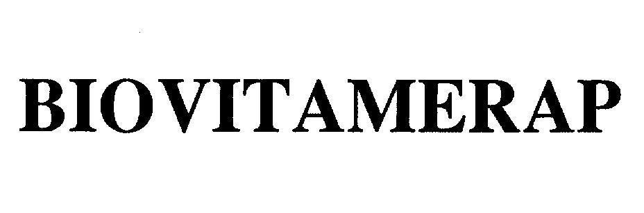 Mẫu nhãn hiệu BIOVITAMERAP