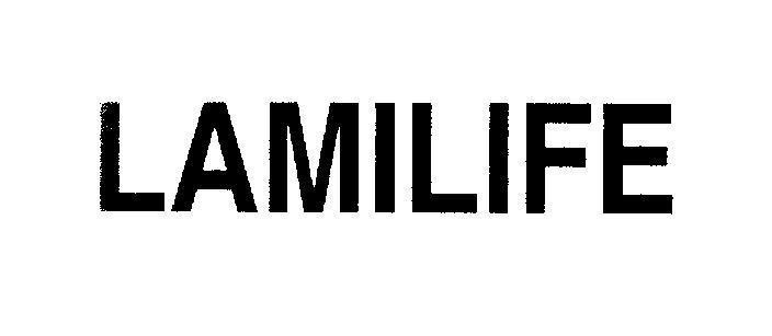 Mẫu nhãn hiệu LAMILIFE