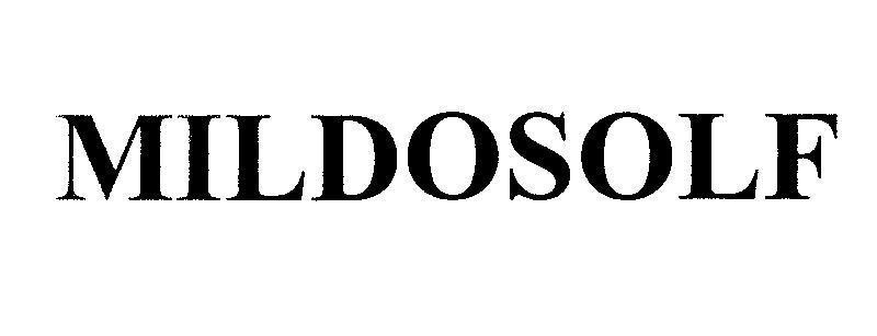 Mẫu nhãn hiệu MILDOSOLF