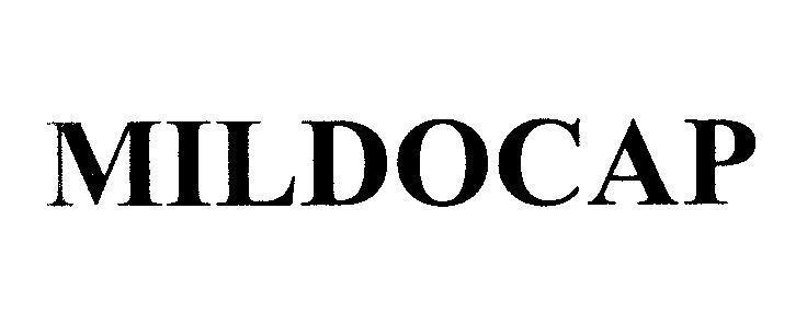 Mẫu nhãn hiệu MILDOCAP