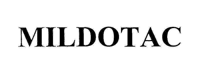 Mẫu nhãn hiệu MILDOTAC