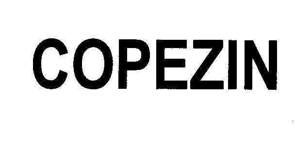 Mẫu nhãn hiệu COPEZIN