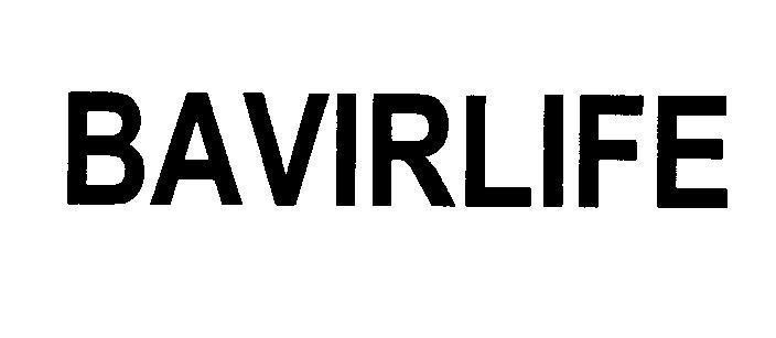 Mẫu nhãn hiệu BAVIRLIFE