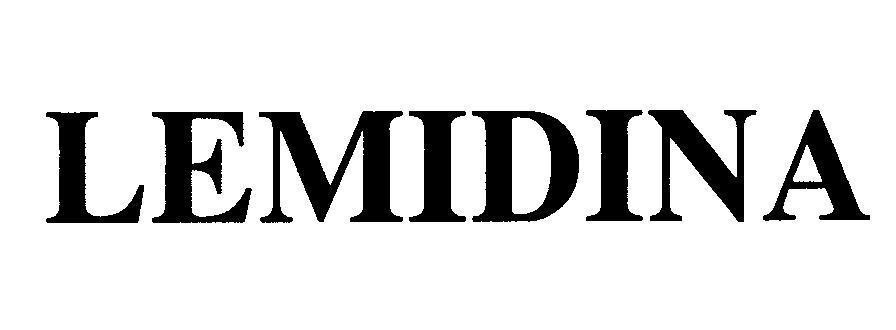 Mẫu nhãn hiệu LEMIDINA