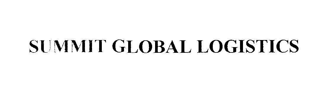 Mẫu nhãn hiệu SUMMIT GLOBAL LOGISTICS