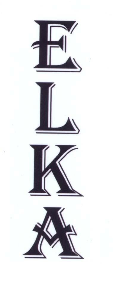 Mẫu nhãn hiệu ELKA