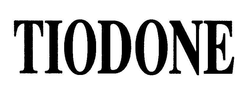 Mẫu nhãn hiệu TIODONE
