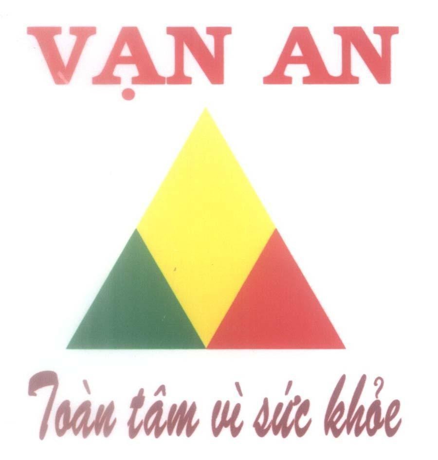 Mẫu nhãn hiệu Vạn An Toàn tâm vì sức khoẻ