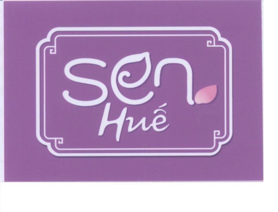 Mẫu nhãn hiệu Sen Huế
