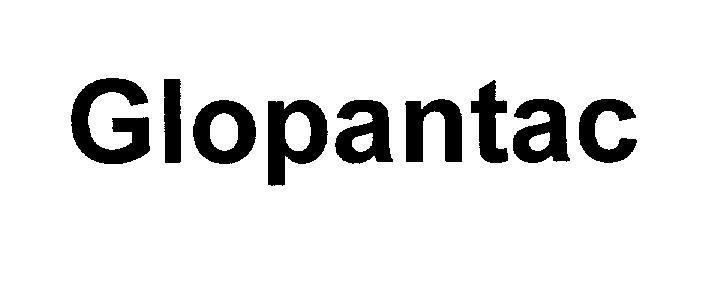 Mẫu nhãn hiệu Glopantac