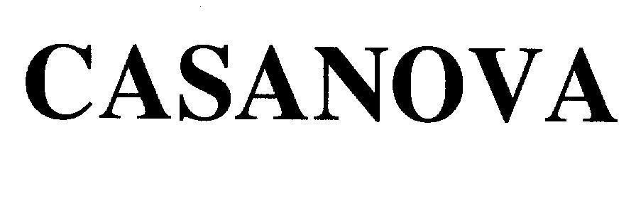 Mẫu nhãn hiệu CASANOVA