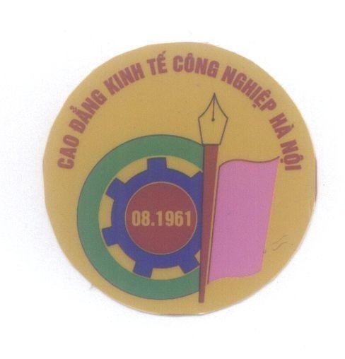 Mẫu nhãn hiệu Cao Đẳng Kinh Tế Công Nghiệp Hà Nội 08 - 1961