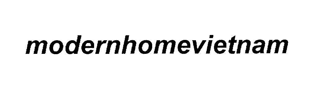 Mẫu nhãn hiệu modernhomevietnam