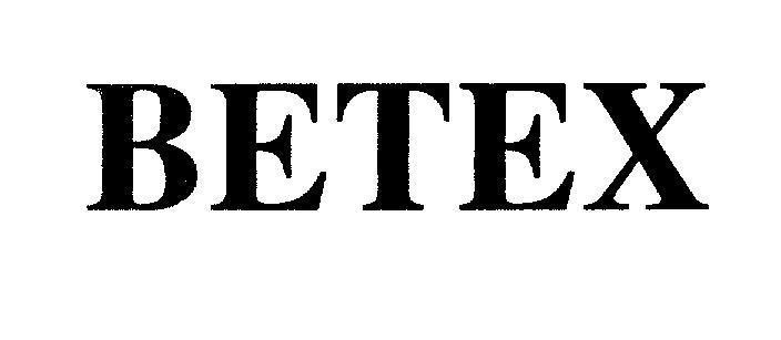 Mẫu nhãn hiệu BETEX