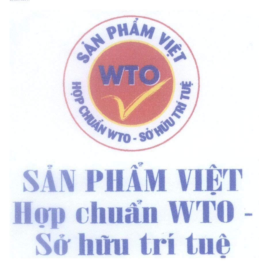 Mẫu nhãn hiệu WTO V Sản Phẩm Việt Hợp chuẩn WTO - Sở hữu trí tuệ