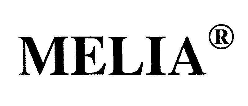 Mẫu nhãn hiệu MELIA