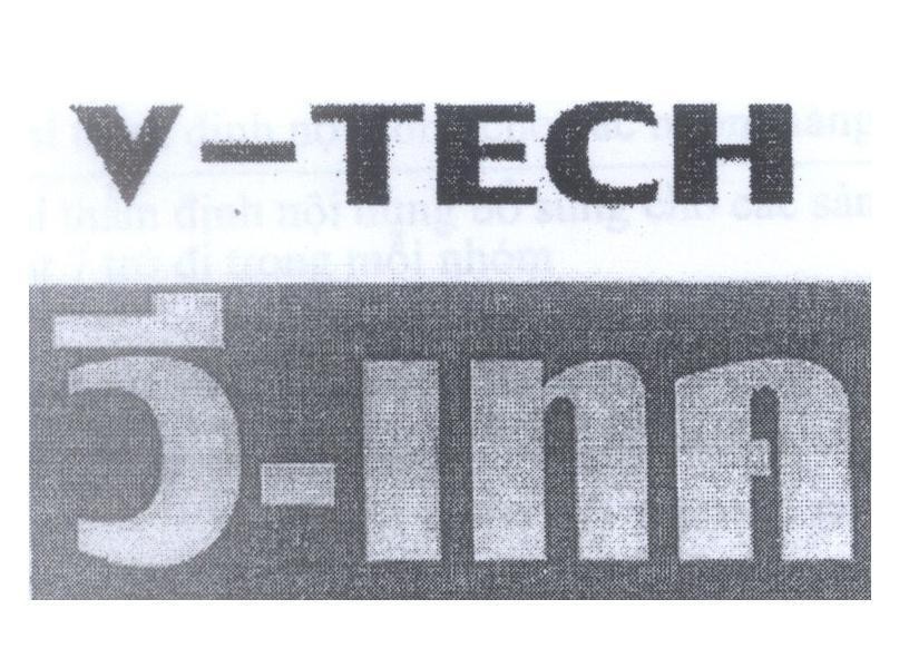 Mẫu nhãn hiệu V - TECH [V - TECH]