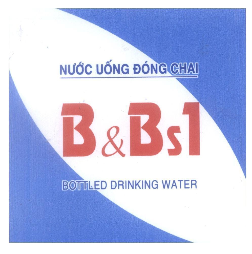 Mẫu nhãn hiệu Nước Uống Đóng Chai B & Bs1 BOTTLED DRINKING WATER