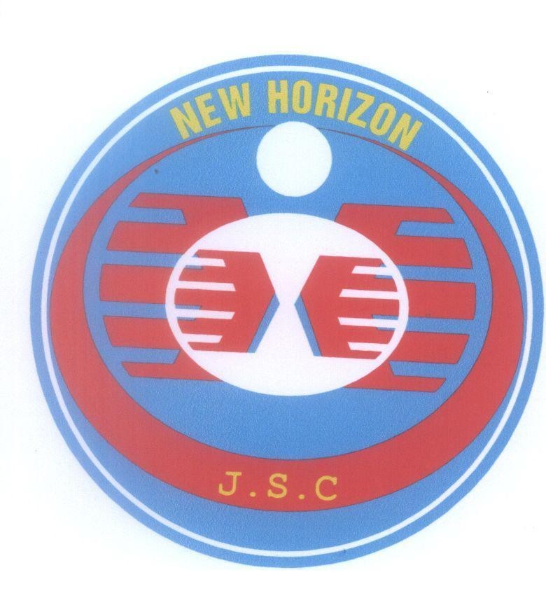 Mẫu nhãn hiệu NEW HORIZON J.S.C