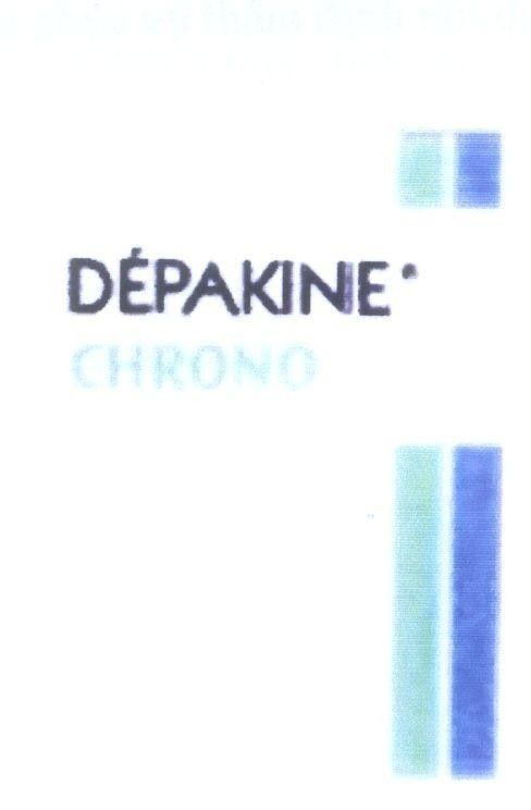 Mẫu nhãn hiệu DEPAKINE CHRONO
