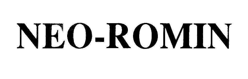 Mẫu nhãn hiệu NEO-ROMIN