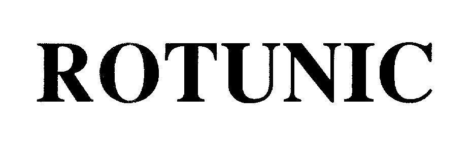 Mẫu nhãn hiệu ROTUNIC