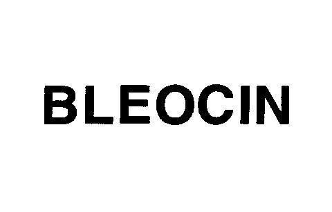 Mẫu nhãn hiệu BLEOCIN