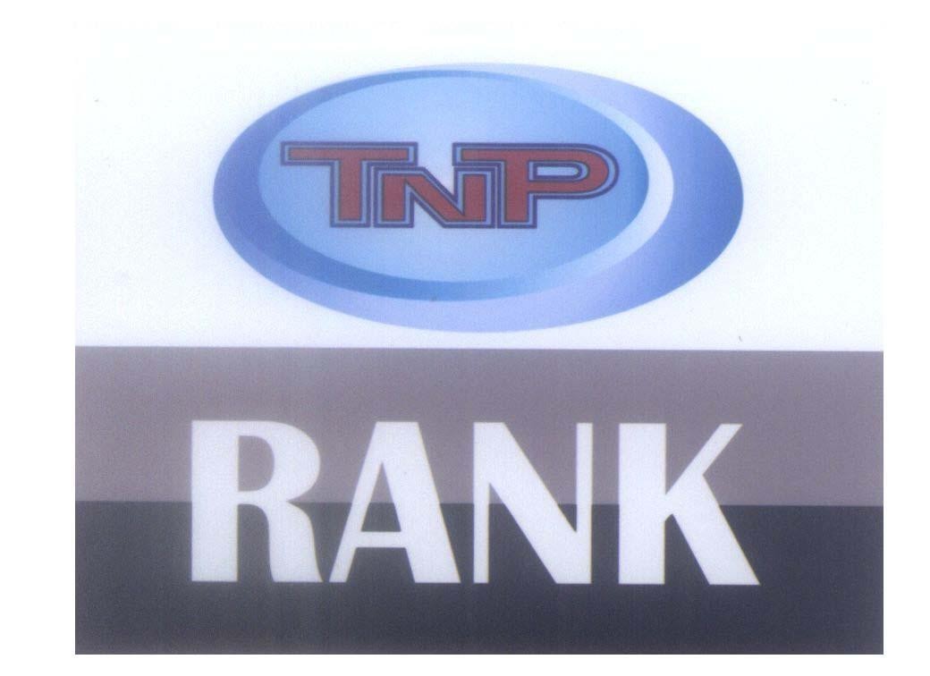 Mẫu nhãn hiệu TNP RANK