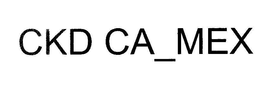 Mẫu nhãn hiệu CKD CA_MEX