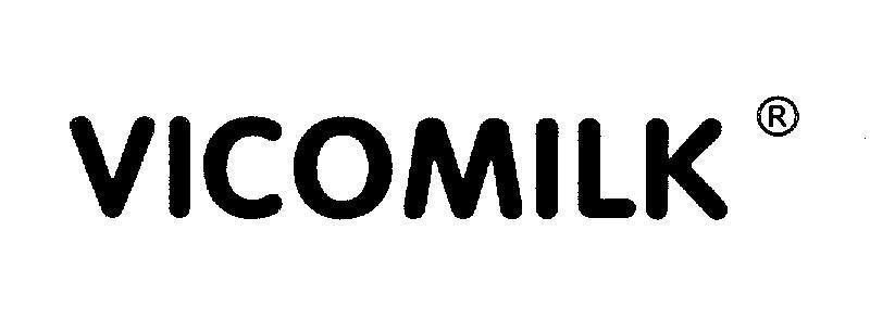 Mẫu nhãn hiệu VICOMILK