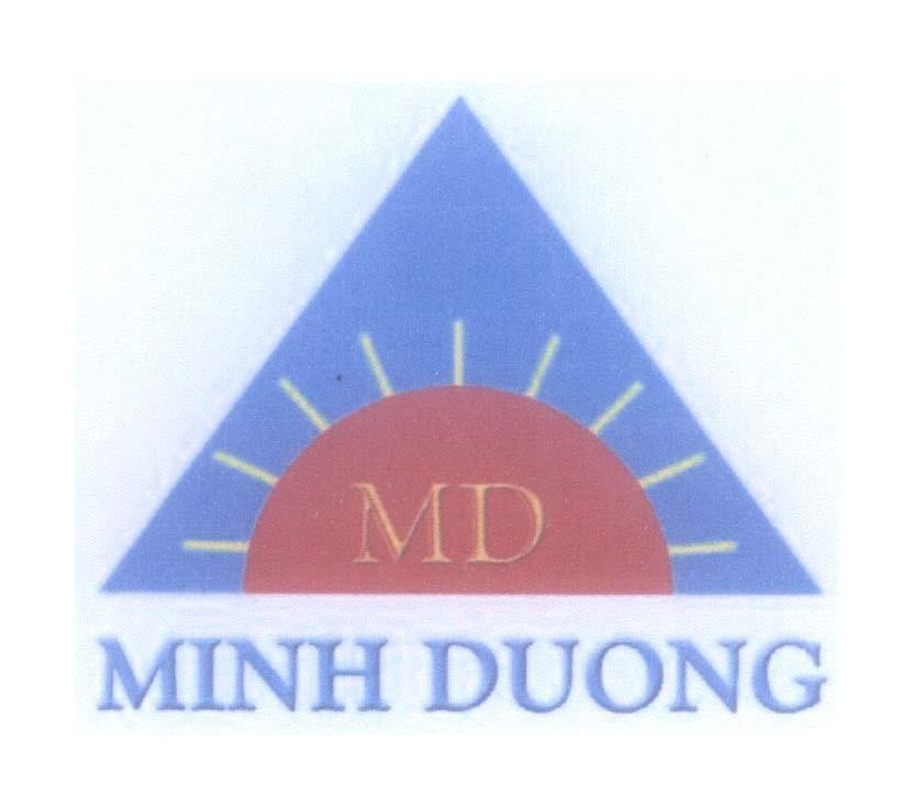 Mẫu nhãn hiệu MD MINH DUONG
