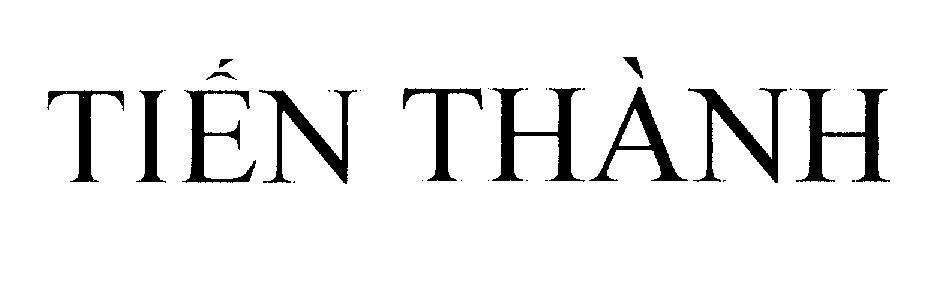 Mẫu nhãn hiệu Tiến Thành
