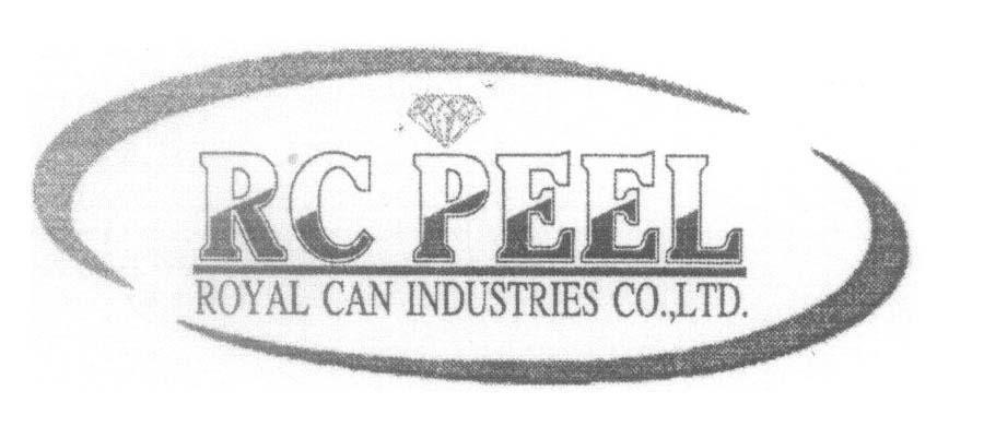 Mẫu nhãn hiệu RC PEEL ROYAL CAN INDUSTRIES CO.,LTD.