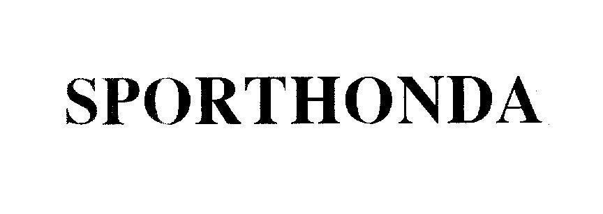 Mẫu nhãn hiệu SPORTHONDA