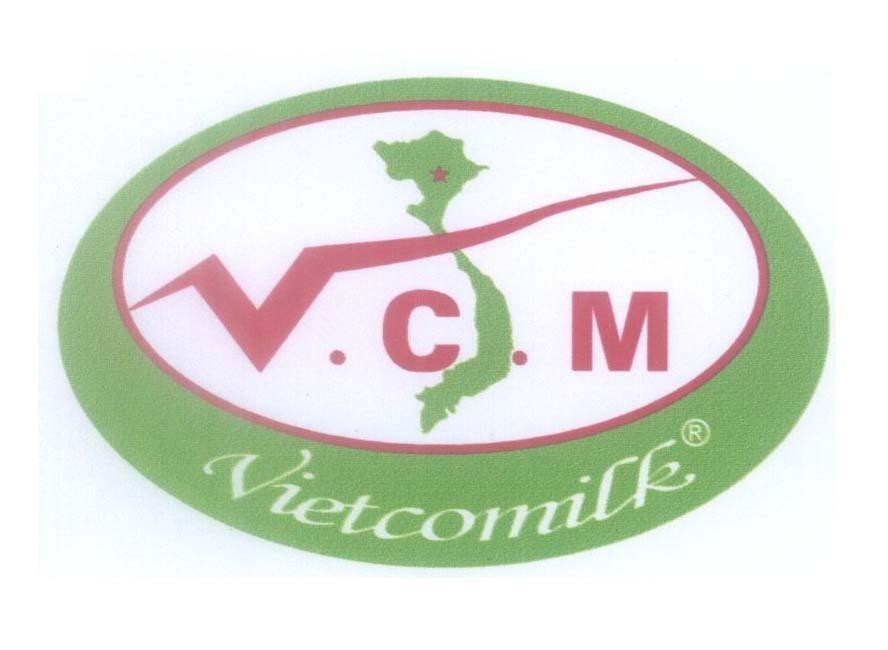 Mẫu nhãn hiệu V.C.M Vietcomilk
