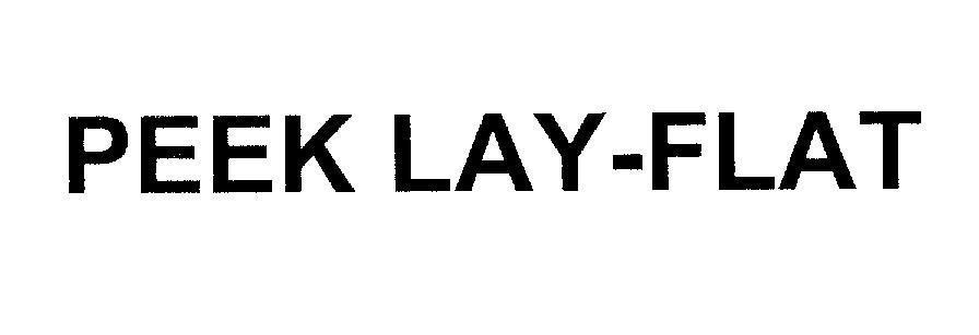Mẫu nhãn hiệu PEEK LAY-FLAT